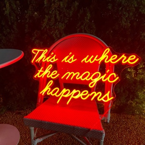 Señales de barra personalizadas de Dragon Light, señal de neón de arte de pared de espacio exterior, iluminación 3D acrílica, resistente al agua, Led, señalización de neón, tamaños S - Product Image 5