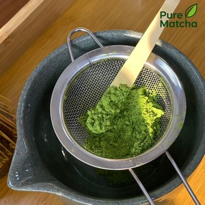Organik Saf Matcha AB Standardı Gıda Sınıfı %99 Yeşil Çay Tozu Vitamin Vakumlu Paket Toptan - Product Image 2