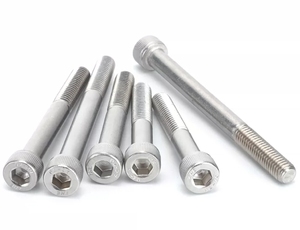 สกรูหัวหกเหลี่ยมสแตนเลส LeGood เกลียวครึ่งตัว M10X130 มม. มาตรฐานเมตริก DIN912 - Product Image 3