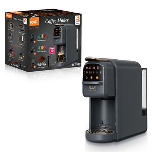 <span class=keywords><strong>Cafetera</strong></span> de Cápsulas RAF R.7049 1400W 700ML 3 en 1 para <span class=keywords><strong>Nespresso</strong></span>, <span class=keywords><strong>Dolce</strong></span> <span class=keywords><strong>Gusto</strong></span> y Café Molido, Fácil Operación, Preparación Casera - Product Image 5