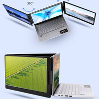 Moniteur portable double écran 14 pouces 300 cd/m² 1920 x 1080 IPS, interface Type C, fréquence de rafraîchissement 60 Hz, haut-parleur intégré pour les professionnels