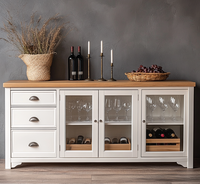 Meuble lumineux de luxe pour le salon armoire en marbre pour le dîner armoire latérale moderne simple pour restaurant armoire à vin pour bol