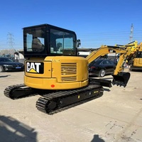 Excavator Mini Cat 303E Original dengan Mesin Cat C1.3 untuk Kebun, Pertanian, dan Rekayasa Kota