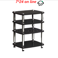 DK-023 Support de cabinet acoustique HIFI antichoc, pied de cabinet d'amplificateur de puissance, support de cabinet KTV Home Cinéma, pied solide