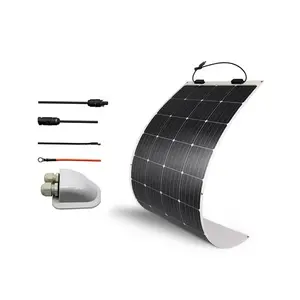 גמיש RV PV מונו פנל סולארי 60W 65W 250W 320W 500W קמפינג מתקפל פנלים סולאריים