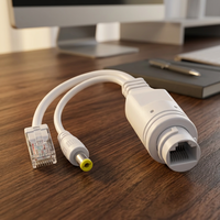 Vente en gros d'usine OEM/ODM – Répartiteur PoE étanche pour extérieur 10/100 Mbps, alimentation réseau 24 V DC12 V 1,2 A