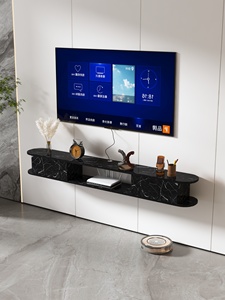<span class=keywords><strong>Meuble</strong></span> <span class=keywords><strong>TV</strong></span> Mural Suspendu Moderne et Simple pour Salon, Armoire Murale de Rangement - Product Image 6