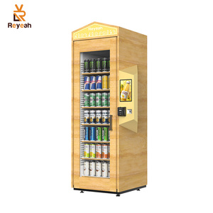 Tùy chỉnh 24 giờ tự phục vụ tự động đông lạnh uống thuốc lá Máy bán hàng tự động cho đồ ăn nhẹ và đồ uống - Product Image 6