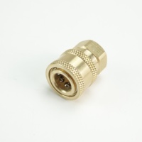 Connecteur rapide en laiton sans valve, modèle JST, pour machine à laver de voiture, avec garantie d'un an, joint en Buna-N.EPDM/FKM