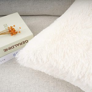 Series Style <strong>Faux</strong> <strong>Fur</strong> Throw Pillow Case, Super Soft <strong>Fur</strong> <strong>Cushion</strong> <strong>Cover</strong> for Living Room/ - Product Image 4