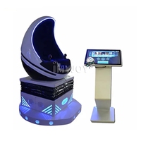 Station de jeux d'arcade vr, ensemble complet de réalité virtuelle, vidéos 3d, machine de jeu 360 vr