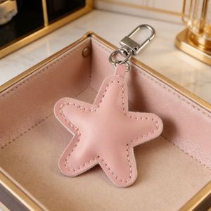 Cute Pu Leather Cartoon Star Keychain Luxury <b>Charm</b> Pendant Designer Mini Bag Accessories - Product Image 6