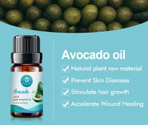 Großhandel Bulk Avocado öl Preise Private Label Träger öl 100% reines natürliches Bio-Avocado öl