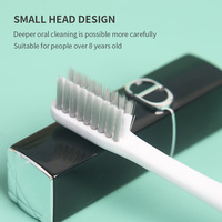 Brosse à dents manuelle, design à petite tête, nettoyage buccal plus profond, convient aux 8 ans et plus, vente en gros, en stock