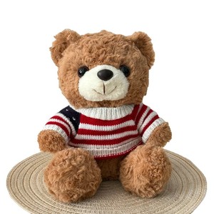 Edredón de oso de peluche personalizado de felpa súper suave con tamaño de relleno de algodón PP decoración de fiesta de cumpleaños diseño Unisex - Product Image 6