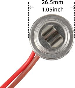 <span class=keywords><strong>Thermostat</strong></span> de dégivrage bimétallique pour réfrigérateur 4387503 - Compatible avec les réfrigérateurs <span class=keywords><strong>Whirlpool</strong></span> et Kenmore - Remplace WP4387503 - Product Image 3