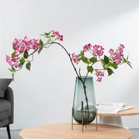 Livraison rapide d'usine, fleurs artificielles en soie de bougainvillier de 113 cm, douces, personnalisables, pour la remise des diplômes, les mariages, Noël, la maison
