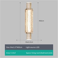 Applique Murale LED Métallique Luxe Léger, Abat-jour en Tissu Blanc Chaud Moderne, Durée de Vie 50000 Heures, Décoration Intérieure Salon Hôtel, Garantie 2 Ans