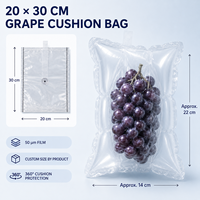 Contenedor Apilable Tipo Bolsa para Almacenamiento de Uvas, Eficiente, Inflable, de Película de PE, Diseño que Ahorra Espacio, Optimización de Almacenamiento
