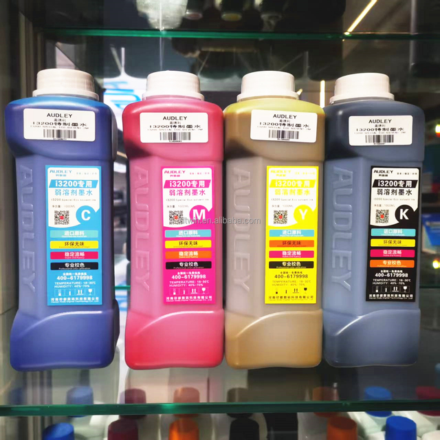 AUDLEY I3200 Special Eco Solvent for Ink 1000ml High Quality Made in China for Printer Wholesale