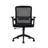 Vente directe d'usine - Chaise de bureau ergonomique pour cadres et personnel, avec fonction d'inclinaison et design entièrement en maille