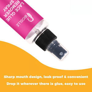 BIOSLLE OEM Vente en gros Outil d'<span class=keywords><strong>extension</strong></span> de cheveux Spray d'élimination de la colle pour perruque Produit chimique non nocif pour dissolvant de colle pour dentelle - Product Image 4
