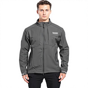 Chaqueta Deportiva de Invierno con Cuello de Forro Polar, Chaqueta <span class=keywords><strong>Bomber</strong></span> Deportiva, Cortavientos, Impermeable, Cálida, para Montañismo - Product Image 1
