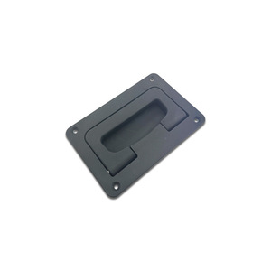 Plastic Cabinet <b>Handle</b> AP-87-1 Rectangle Recessed Spring-loaded Easy Installation - Product Image 1