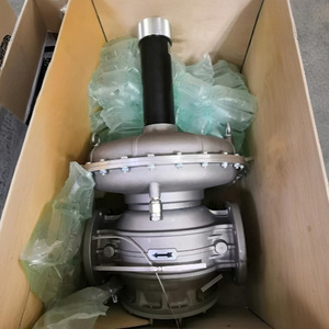 Vanne de régulation de pression de gaz MADAS DN125 150, type diaphragme à ressort, raccordement à bride pour applications gaz - Product Image 1