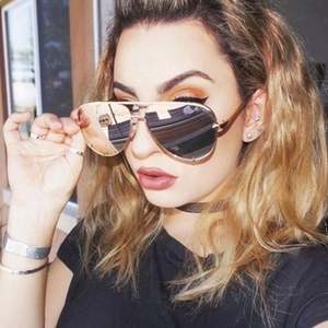 Lunettes de soleil ovales dégradées UV400 en alliage, style rétro vintage, personnalisables avec logo, pour hommes et femmes, collection 2021, vente chaude - Product Image 2