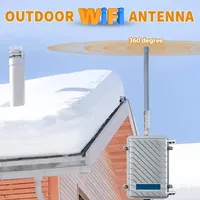 Antenne en fibre de verre omnidirectionnelle 3dBi pour réseau sans fil, utilisation en extérieur, monopôle vertical, cellulaire 860-930 MHz