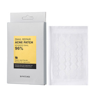 Patch anti-acné rond étoile étanche OEM Patch hydrocolloïde pour l'élimination de l'huile d'arbre à thé Patch collagène couleur vitamine C