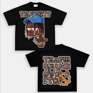 <span class=keywords><strong>เสื้อ</strong></span>ยืดคอกลมสไตล์ฮิปฮอปคุณภาพสูง <span class=keywords><strong>เสื้อ</strong></span>อเนกประสงค์พร้อมลายการ์ตูนนามธรรม ลายปาก <span class=keywords><strong>ลิ้น</strong></span> ผ้าฝ้าย แขนสั้น - Product Image 6