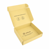 Boîtes en papier personnalisées gaufrées, écologiques et recyclables avec motifs imprimés pour l'emballage de petits cadeaux e-commerce, avec logo