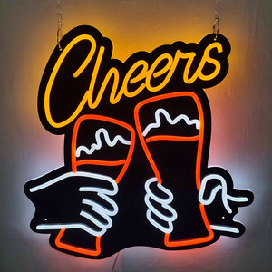 Letrero de Neón Personalizado con Luz LED para Bar en Casa, Decoración de Pared con Diseño de <span class=keywords><strong>Tequila</strong></span>, Cócteles y Cerveza - Product Image 3