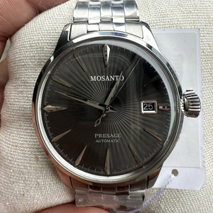 นาฬิกา Seikot 5 สแตนเลสสตีล รุ่น <span class=keywords><strong>Black</strong></span> Cocktail <span class=keywords><strong>Series</strong></span> โครงสร้างโปร่งใส ระบบอัตโนมัติ กันน้ำ 100 เมตร สำหรับผู้ชาย สไตล์ธุรกิจและกีฬา - Product Image 3