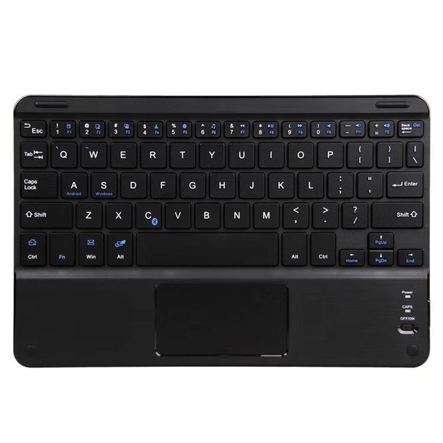 7inch Blue Tooth Keyboard with Touchpad for Tablets From 7 To11 Inch