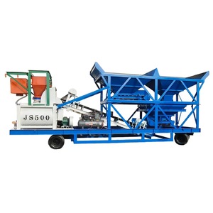 In China Hergestellte Mobile Hybrid-Zementfertigmischanlagen mit Schneller Installation und Kleine, Einfache Betonmischanlagen - Product Image 6