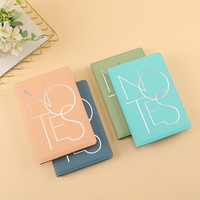 Pu Journal D'affaires Journal Planificateur Couverture En Cuir Logo Personnalisé Cahier En Gros Pas Cher Promotion Multi Couleur A5