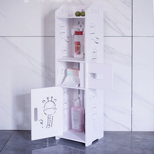 Soporte Multifuncional para <span class=keywords><strong>Baño</strong></span>, <span class=keywords><strong>Mueble</strong></span> de Almacenamiento Junto al Inodoro, Estante de Almacenamiento para Baños Pequeños - Product Image 1
