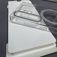 Nouvelle coque de téléphone magnétique transparente à chargement sans fil pour Samsung Galaxy S26 Ultra S25, avec protection d'objectif en alliage de luxe et coque rigide en PC