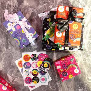 Rollo de papel de regalo brillante de cumpleaños virgen de silicona recubierta desechable de alta calidad, gran oferta por tiempo limitado - Product Image 1