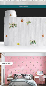 Peel ve sopa düşük fiyat ile duvar kağıdı ruloları ucuz fiyat ev dekorasyon - Product Image 6