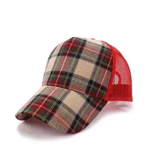 网眼棒球帽促销帽子定制标志刺绣或印花聚酯升华帽
