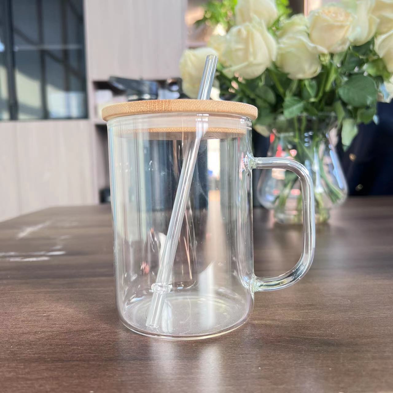 Gobelet transparent monocouche de 15 oz