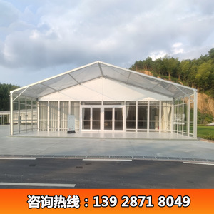 Carpa de Aleación de Aluminio de 1000 m² con Techo de PVC y Paredes de Vidrio, Construcción Modular, Carpa para Eventos al Aire Libre, Bodas y Fiestas para las Cuatro Estaciones - Product Image 3