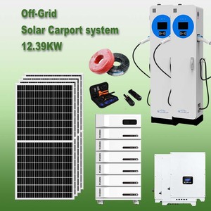 Sistema de Carport Solar Fuera de la Red de 35.4KW para Uso Residencial - Product Image 2