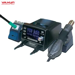 YAXUN YX-796 2 IN 1 Intelligent Rework station Brushless Fan Hot Air C210 Type Micro Soldering Iron 2 Seconds Fast Heating