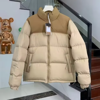 Vestes d'hiver en duvet de qualité supérieure, vestes matelassées, vêtements d'extérieur pour hommes, vêtements de luxe de marque, veste avec logo pour hommes