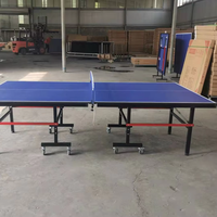 Table de ping-pong professionnelle de qualité internationale, durable, pliable, pour l'intérieur et l'extérieur, imperméable, pour adultes